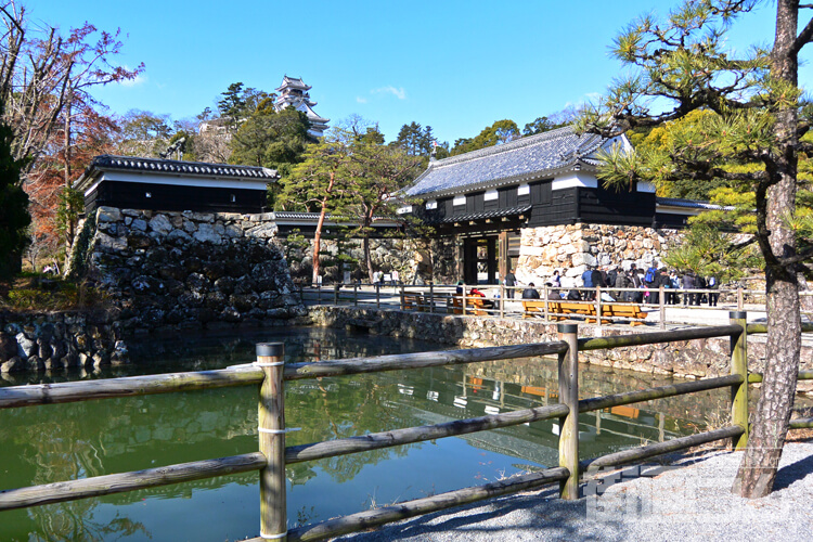 高知城「追手門」