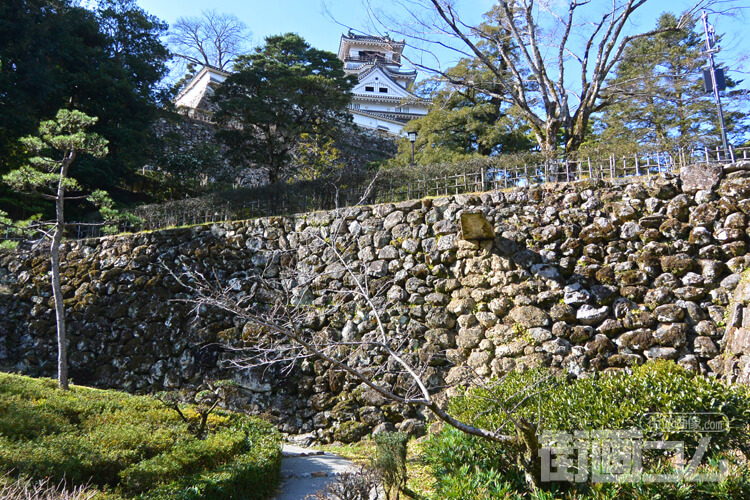 高知城「石樋（いしどい）」