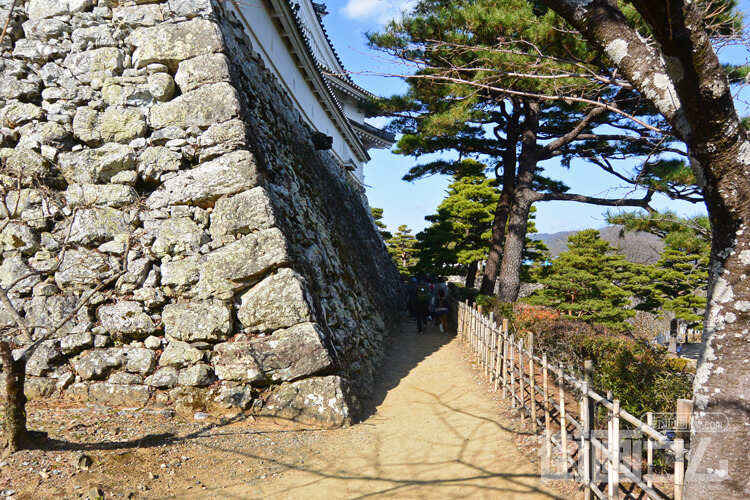 高知城本丸石垣