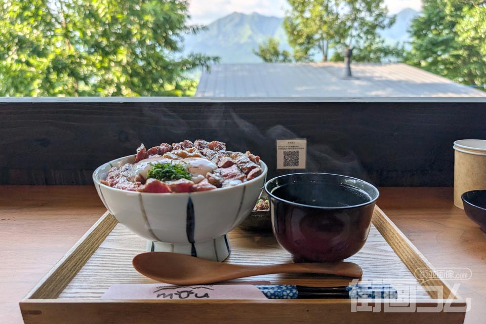 あか牛レストランmou「贅沢あか牛丼(大)」