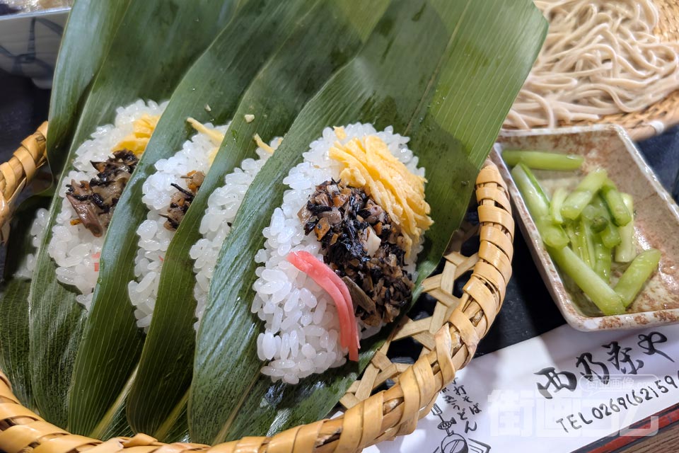 飯山「西乃茶や」で味わう信州そばと笹寿司!郷土の味が楽しめる人気店