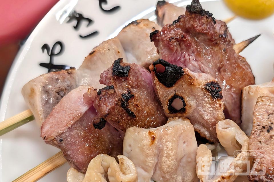 まこちゃん本店「やきとん:タン(舌)」