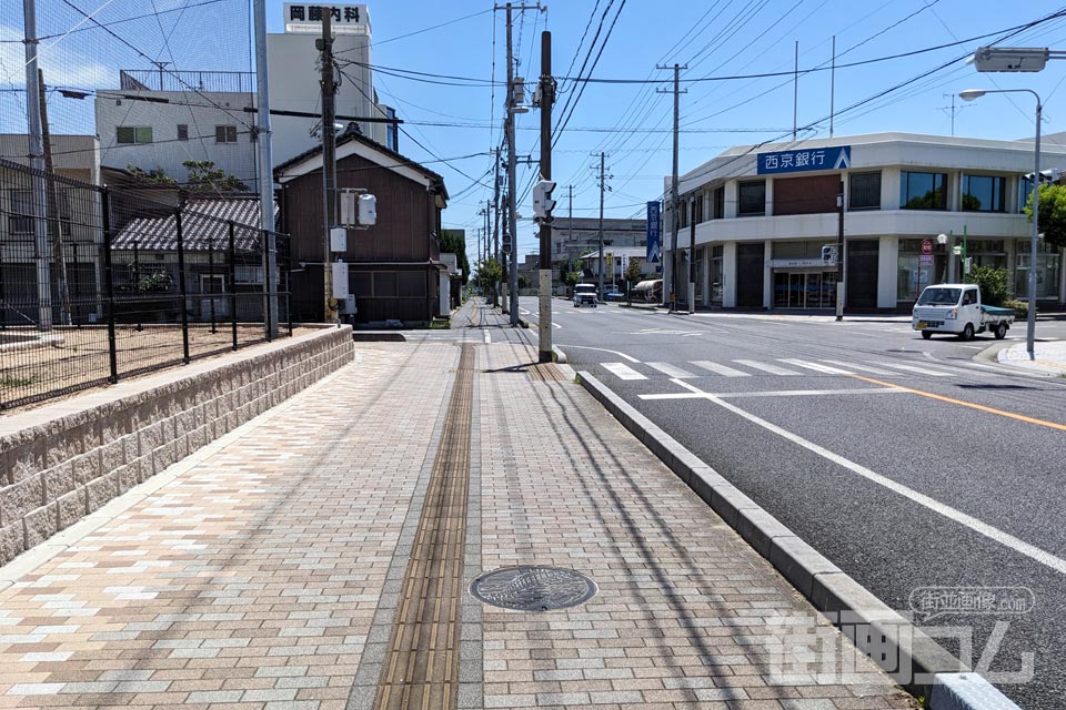 山口県下松市A001マンホール蓋の設置場所