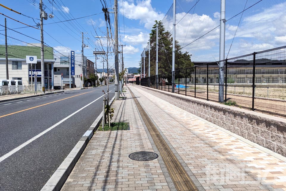 山口県下松市A001マンホール蓋の設置場所
