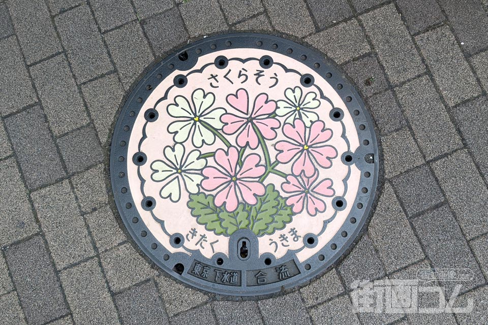 東京都東京23区M101マンホール蓋