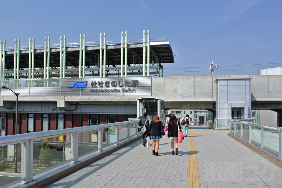 仙台空港鉄道杜せきのした駅南側