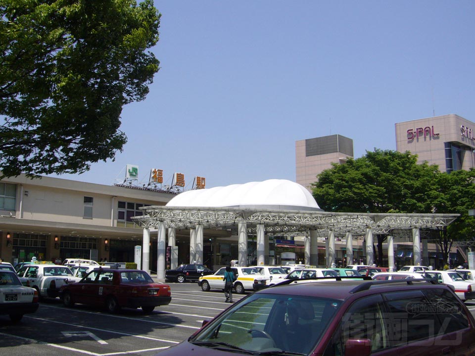 福岛県 福岛市 福岛駅前周辺の街并み