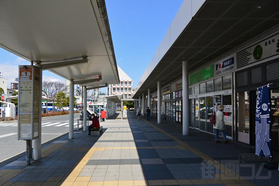 日立駅中央口バス停