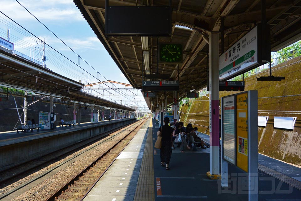 JR東所沢駅ホーム（JR武蔵野線）