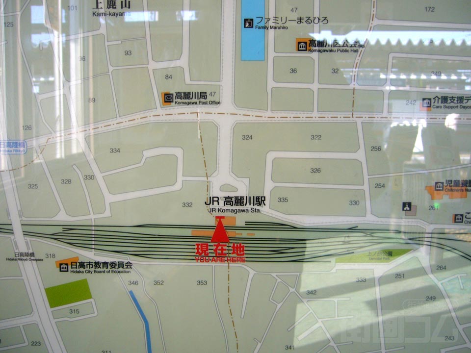 高麗川駅周辺MAP