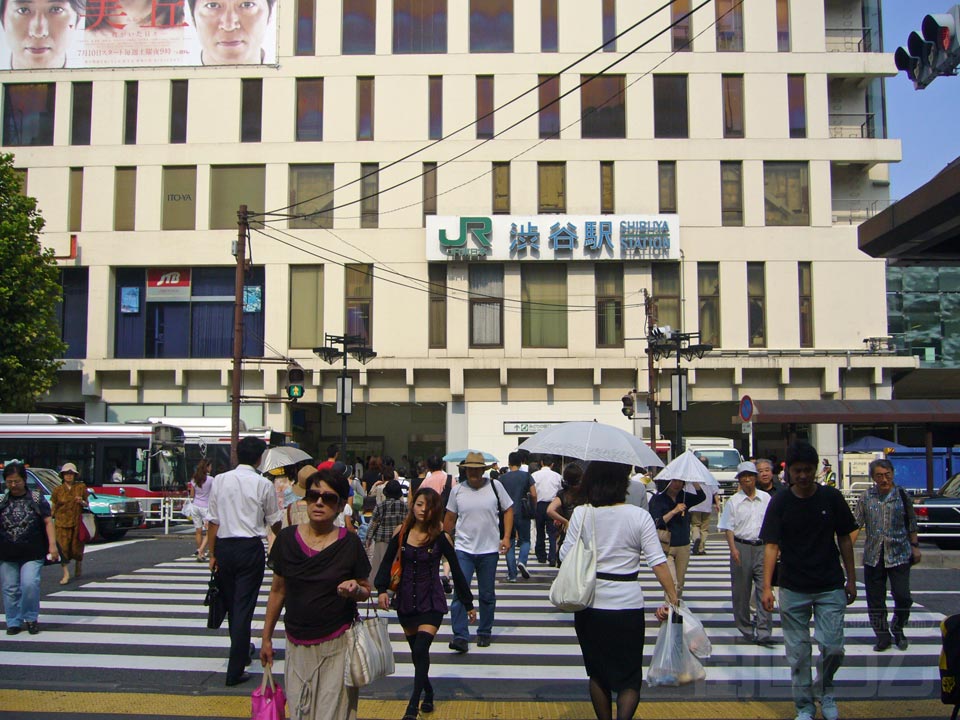 JR渋谷駅西口前