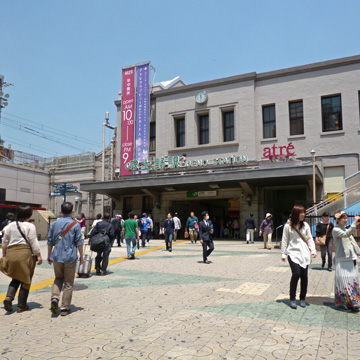東京都台東区上野・御徒町駅前写真画像