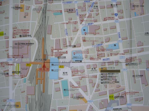 八王子駅周辺MAP写真画像