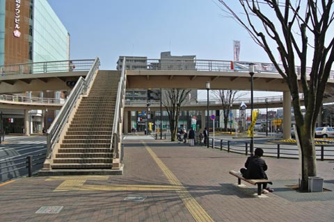 JR河辺駅北口前写真画像