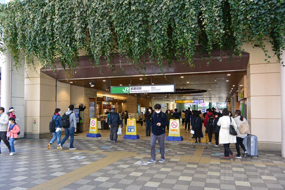 JR・西武武蔵境駅北口