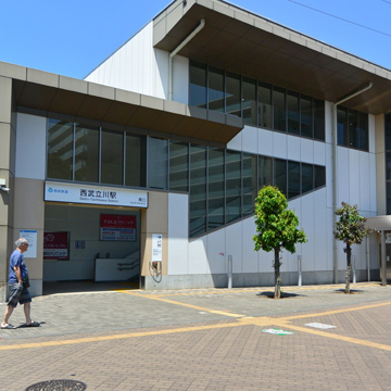 東京都立川市西武立川駅周辺
