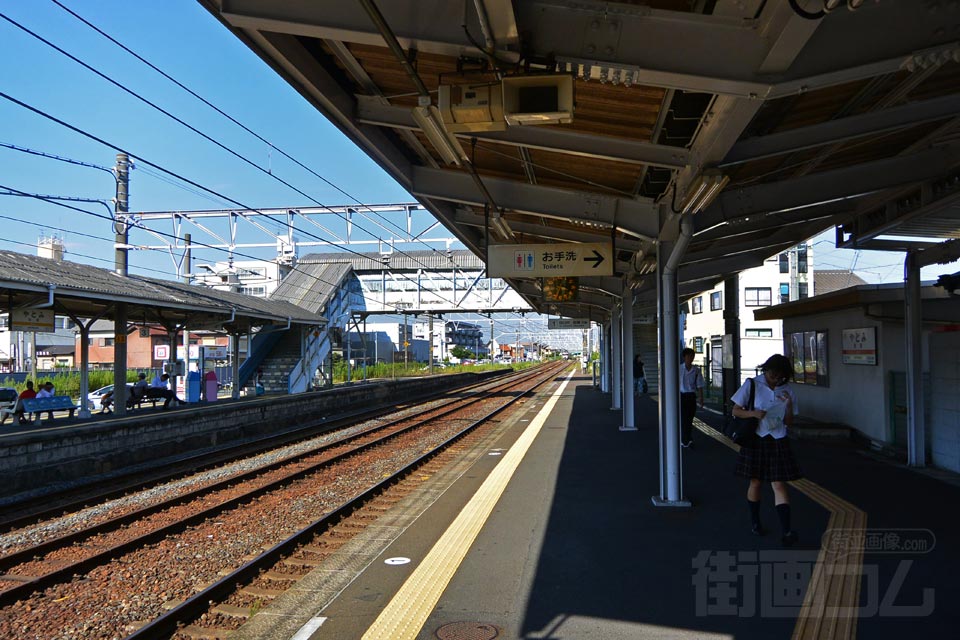 JR弥富駅ホーム(JR関西本線)