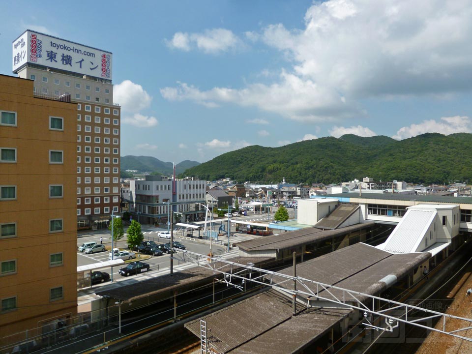 相生駅新幹線ホームから南口方面