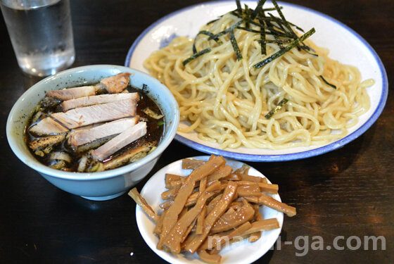 丸長中華そば店のつけ麺