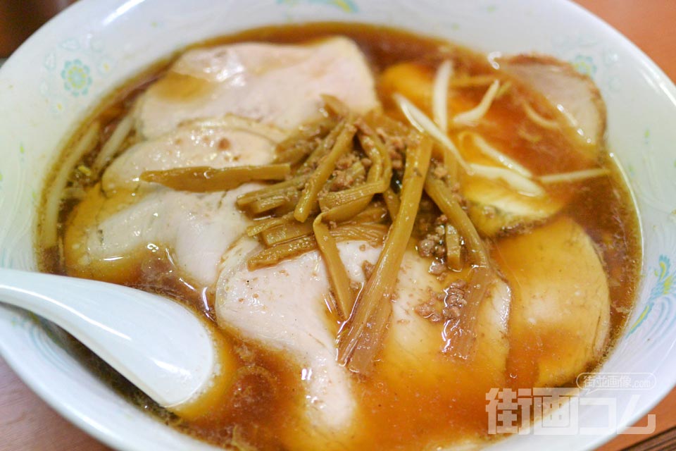 荻窪ラーメン丸福「チャーシューワンタン麺」