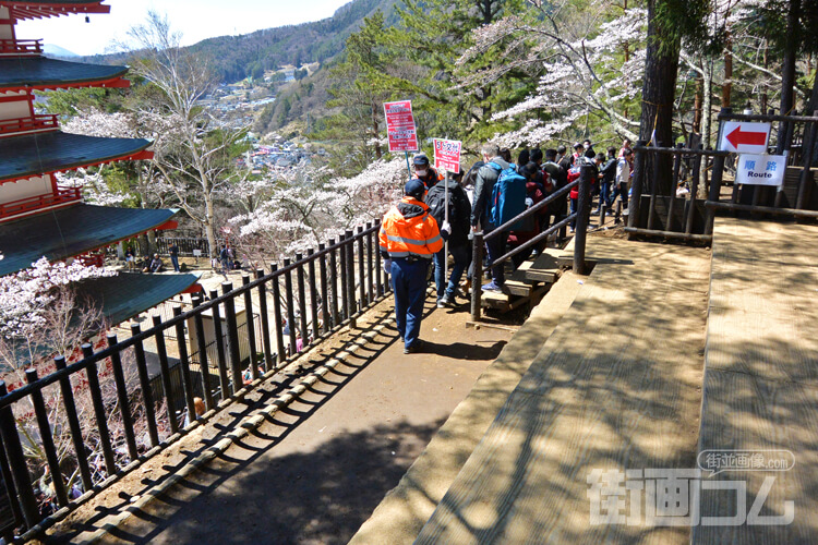 展望台での撮影は5分で終了