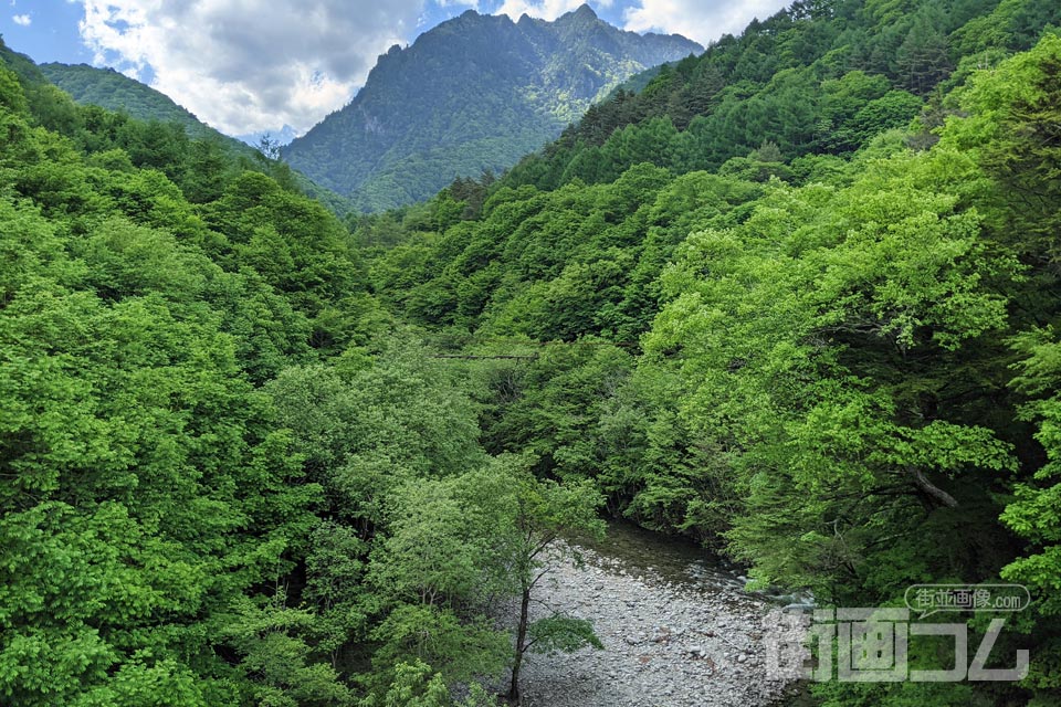 西沢渓谷ハイキングコース（復路）