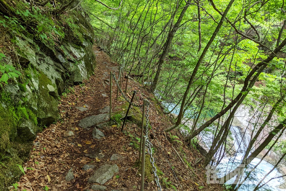 西沢渓谷ハイキングコース